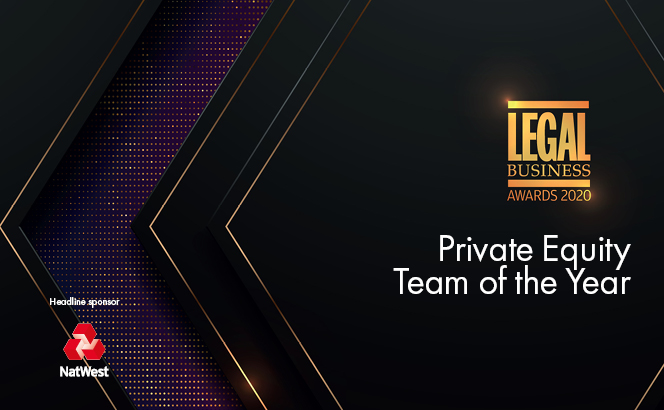 Legal Business Awards 2020 – Private Equity Team of the Year