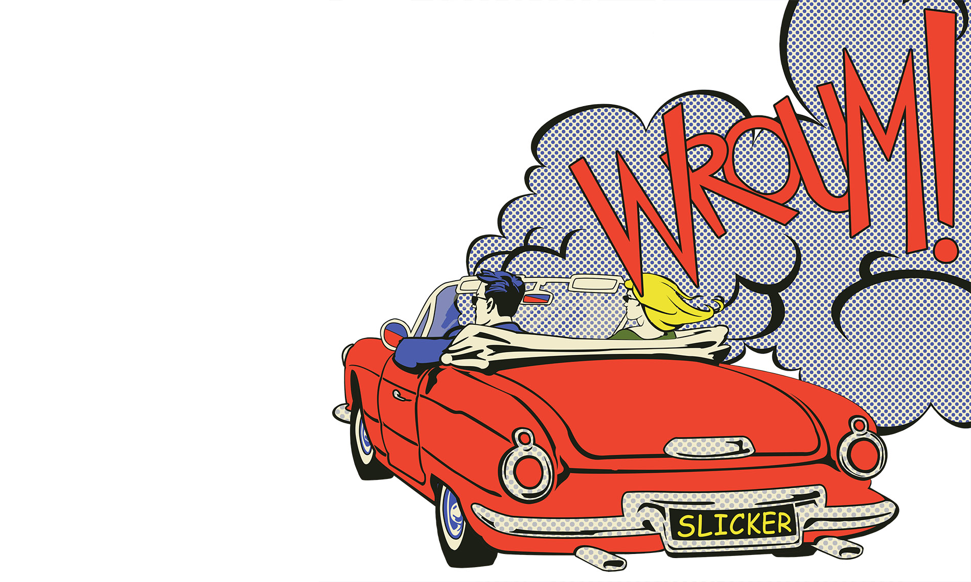 Pop art car, LB100