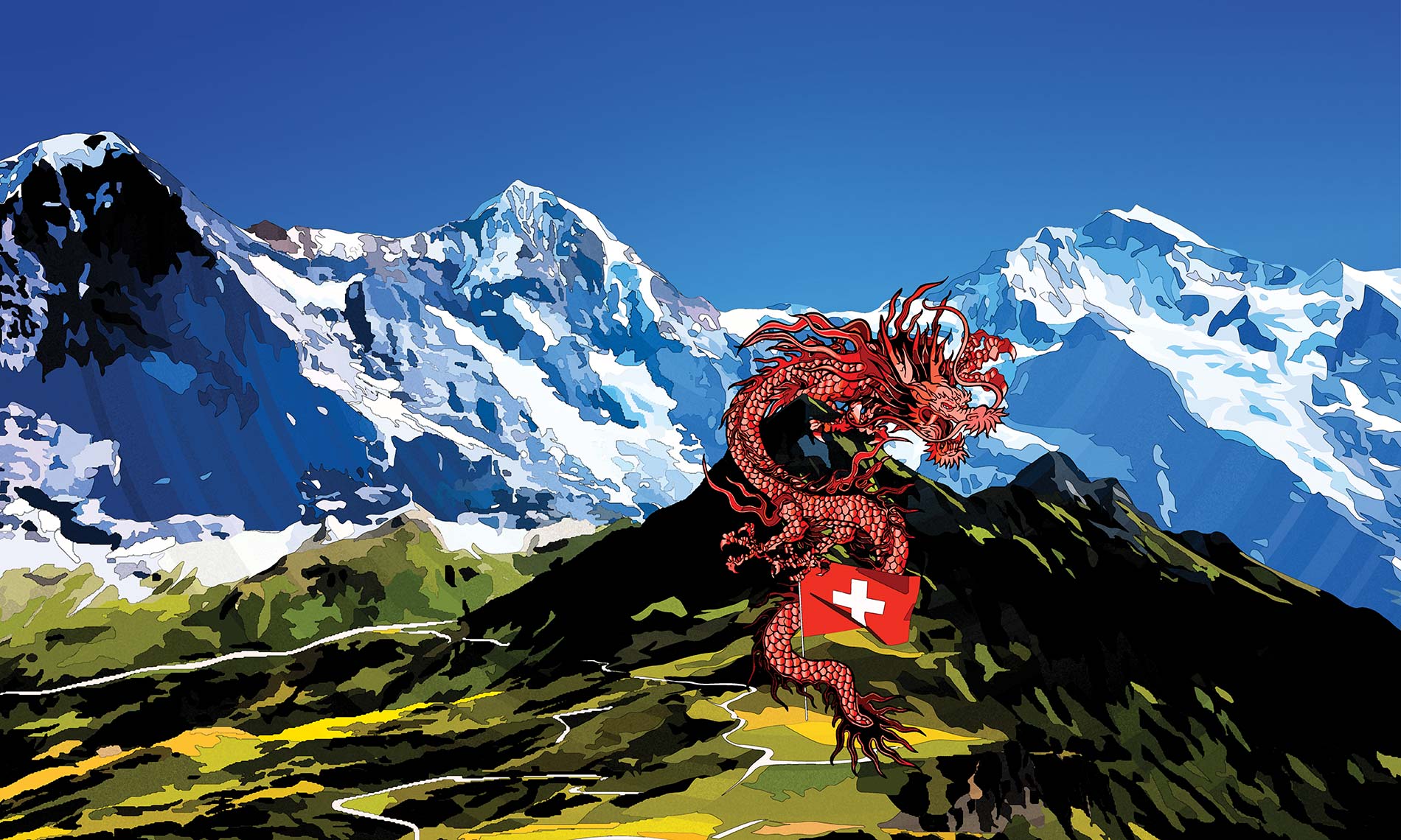 Red dragon, white cross – Can Chinese money kickstart Swiss markets